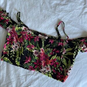 Band of Gypsies tropical floral crop top